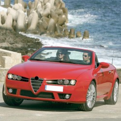 Alfa Romeo Spider 2006-2010 Ön Cam Silecek Takımı Silgeç Seti 58x45cm-bisra