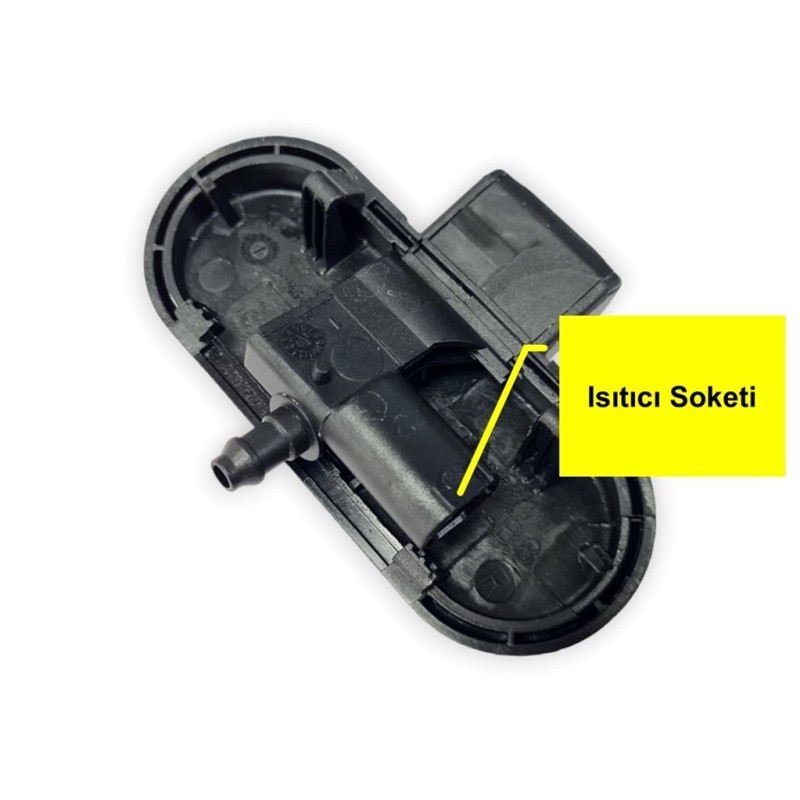 Audi A1 2011-2014 Ön Cam Sağ Fiskiye Memesi Isıtmalı 8J0955988G-bisra