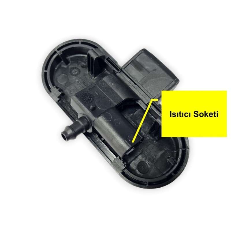 Audi A3 2009-2012 Ön Cam Sağ Fiskiye Memesi Isıtmalı 8J0955988G-bisra