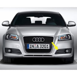 Audi A3 2009-2012 Ön Tampon Sol Sis Farı Kapağı 8P0807681F-bisra