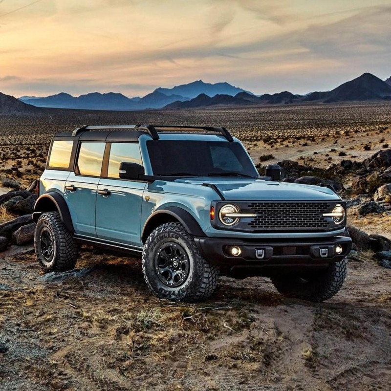 Ford Bronco 2021-2025 Ön Cam Silecek Takımı Silgeç Seti 43x43cm-bisra