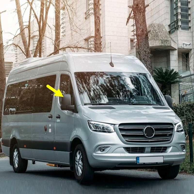 Mercedes Sprinter 2018-2025 Sağ Dış Ayna Üst Kapağı A9108114000-bisra