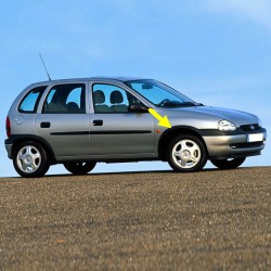 Opel Corsa B 1993-2000 Sağ Ön Çamurluk Ağzı Plastik Dodik 1102863-bisra