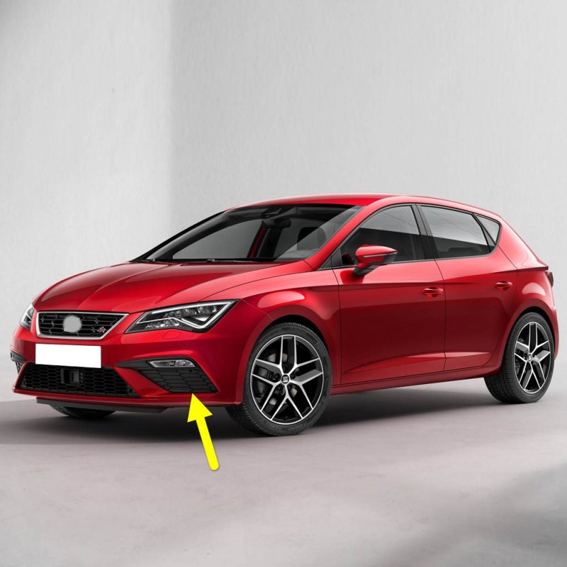 Seat Leon 3 FR 2017-2020 Ön Sol Sis Farı Çerçevesi Kapağı 5F0853665H