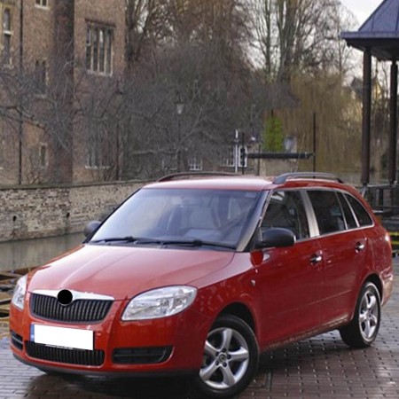 Skoda Fabia 2 2007-2014 Kol Dayama Üst Kapak Gri Kumaş 6R0867173