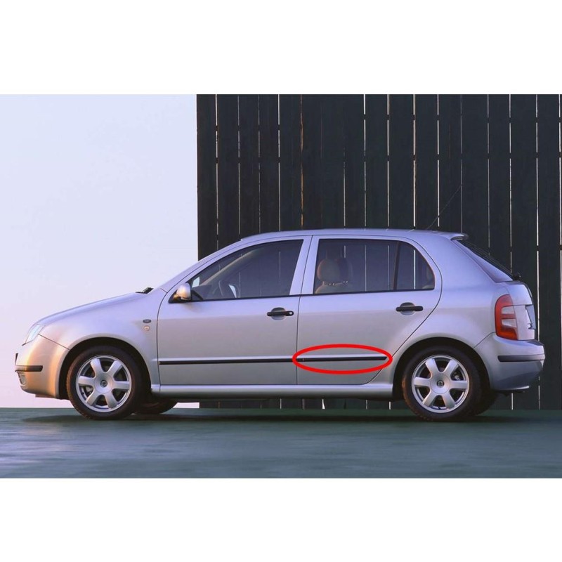 Skoda Fabia 1 2000-2008 Sol Arka Kapı Bandı Çıtası 6Y0853753-bisra