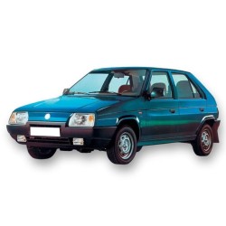 Skoda Favorit 1988-1995 Ön Sol Far Lambası Cam ve Kasa