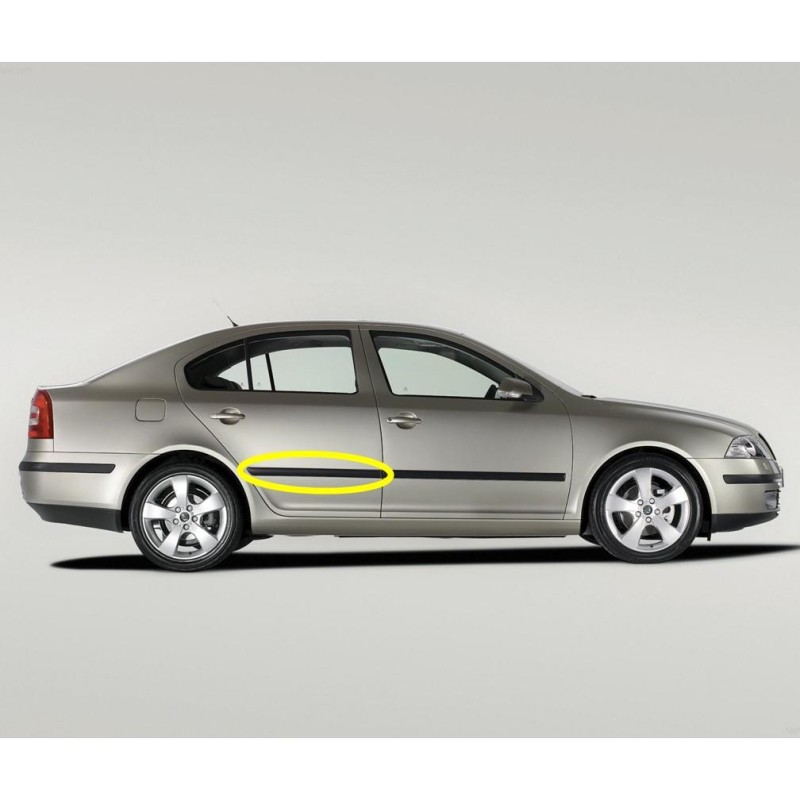 Skoda Octavia 2 A5 2005-2008 Sağ Arka Kapı Koruma Çıtası 1Z0853754C-bisra