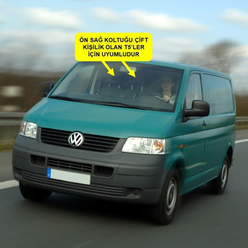 VW Transporter T5 2004-2010 Sağ Ön Kapı İç Çekme Kolu 7H0867180C-bisra