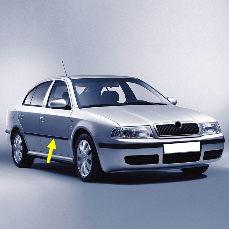 Skoda Octavia A4 2001-2009 Sağ Ön Kapı Çıtası Bandı 1U4853516C