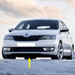 Skoda Rapid 2013-2017 Ön Tampon Alt Kaplama Spoyler 5JA807611-bisra