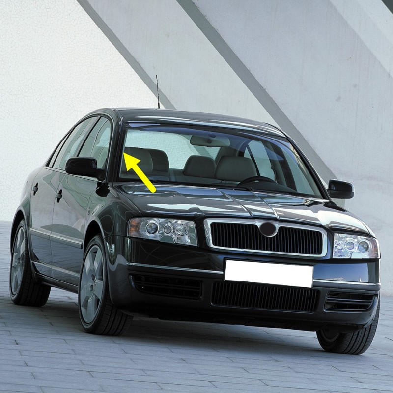 Skoda Superb 2002-2008 Ön Cam Sağ Direk Su Tutma Çıtası 3B0854328C