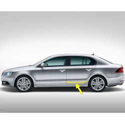 Skoda Superb 2 2014-2015 Sol Arka Kapı Krom Çıtası 3T0853753-bisra