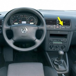 VW Bora 1999-2005 Arka Cam Buğu Rezistans Düğmesi 1J0959621C-bisra