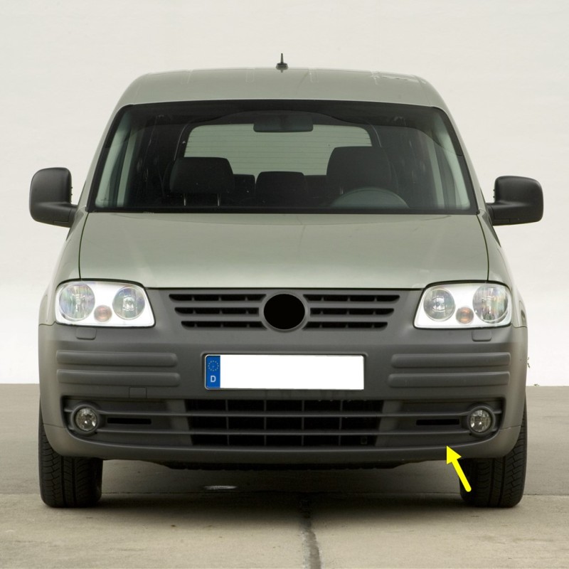 VW Caddy 2004-2010 Ön Tampon Sol Sis Çerçevesi Izgarası 2K0853683A-bisra