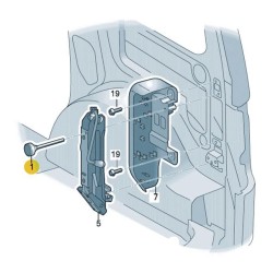 VW Caddy 2004-2015 Kriko Sabitleme Vidası Cıvatası WHT000057A-bisra