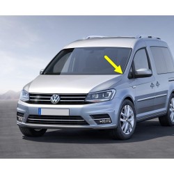 VW Caddy 2016-2020 Sol Ön Çamurluk Köşe Oluk Plastiği 2K5819447B-bisra