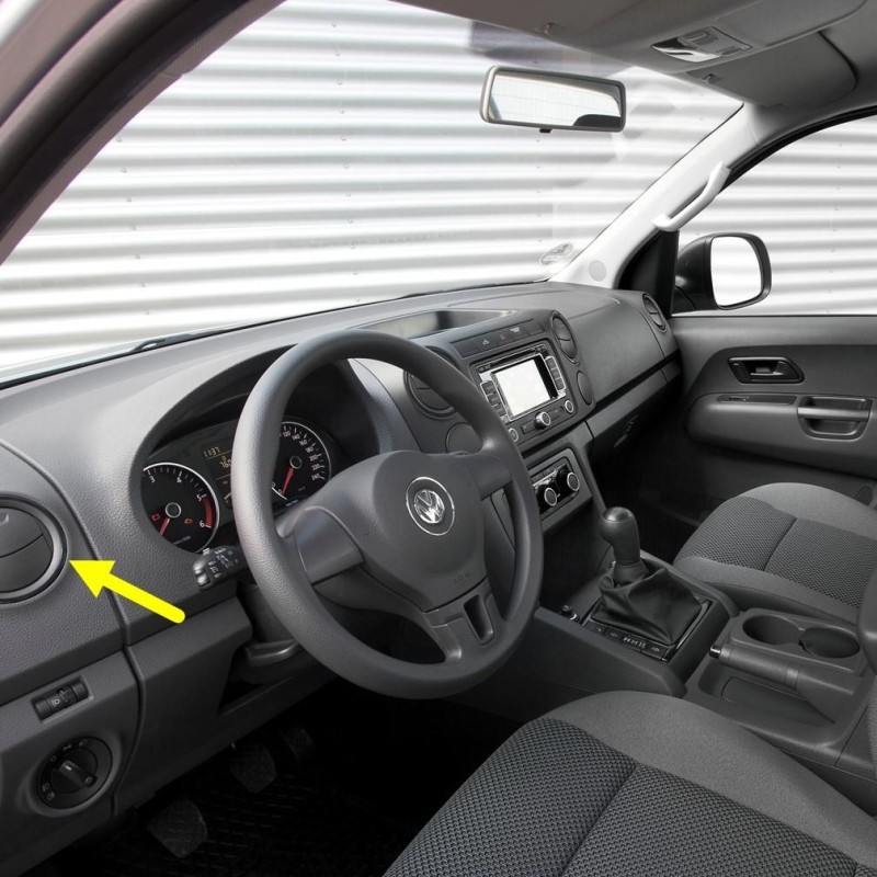 VW Amarok 2010-2012 Kabin Havalandırma Klima Mazgalı Siyah OEM 2H0819703E-bisra