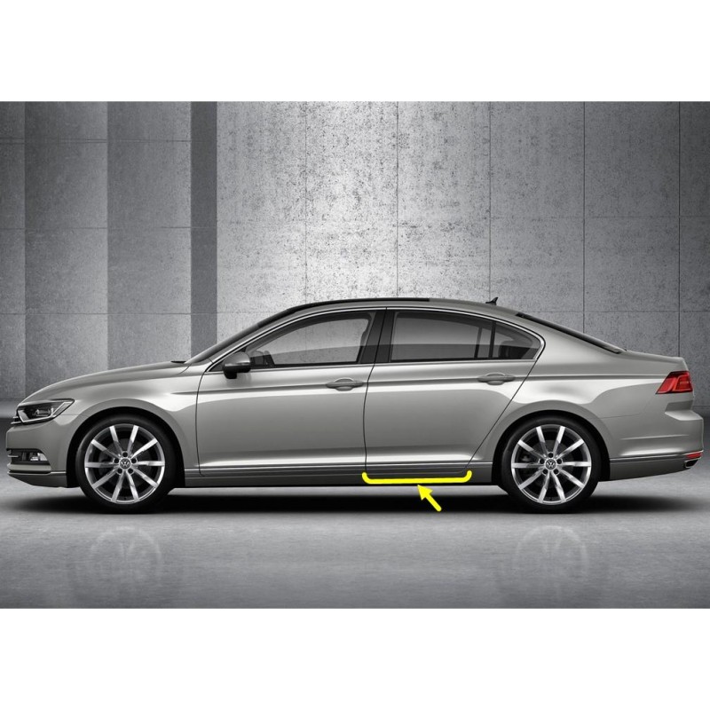 VW Passat B8 2015-2019 Sol Arka Kapı Bandı Çıtası Kromaj 3G0853333A-bisra