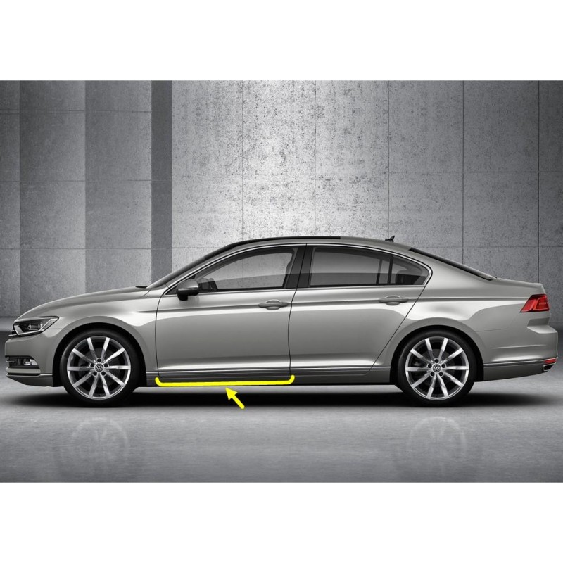 VW Passat B8 2015-2019 Sol Ön Kapı Bandı Çıtası Kromaj 3G0853331A-bisra